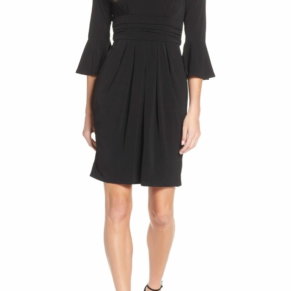 Navy Blue Eliza J Dress Size 14W NWT - Picture 3 of 8